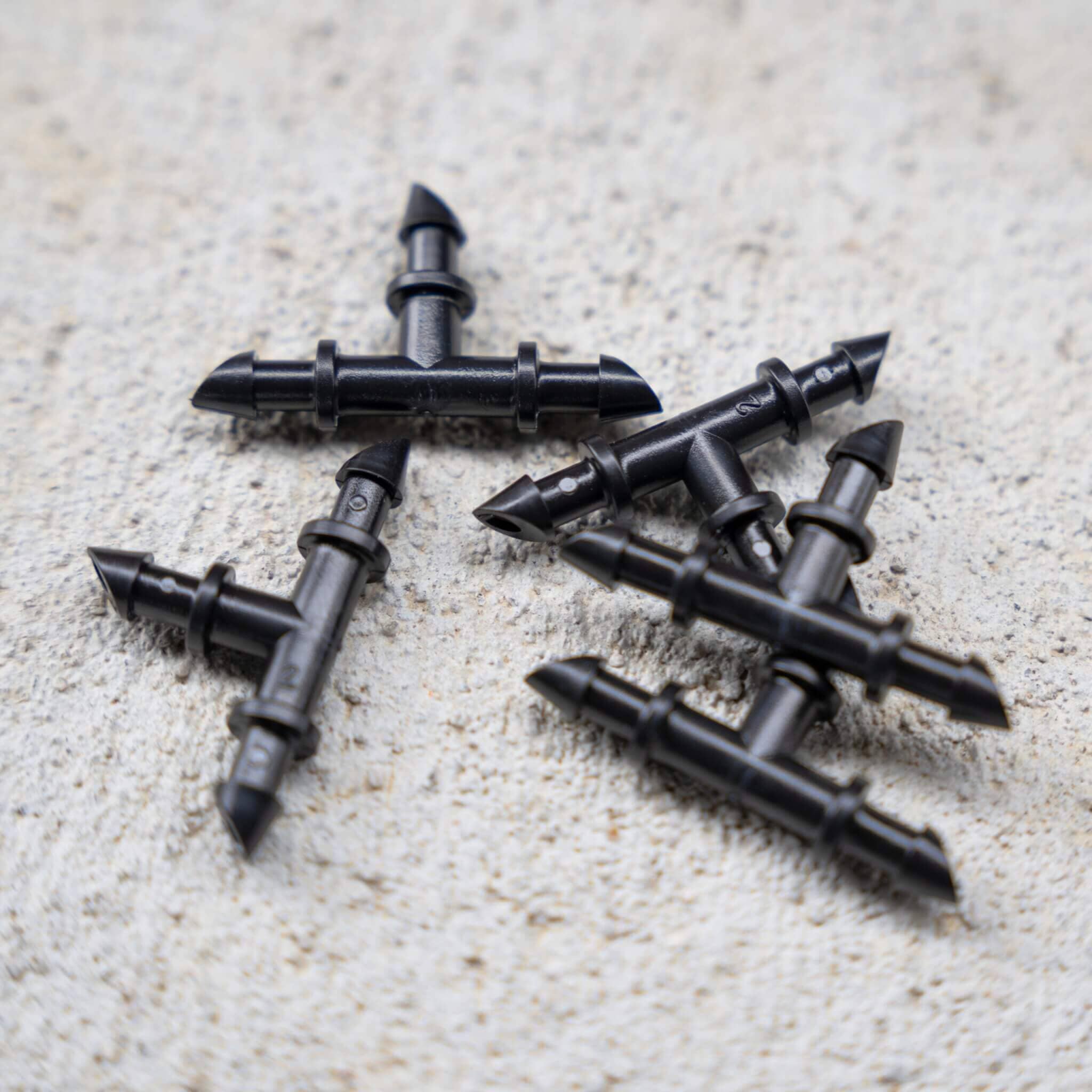 1/4" Tee - 10 pack