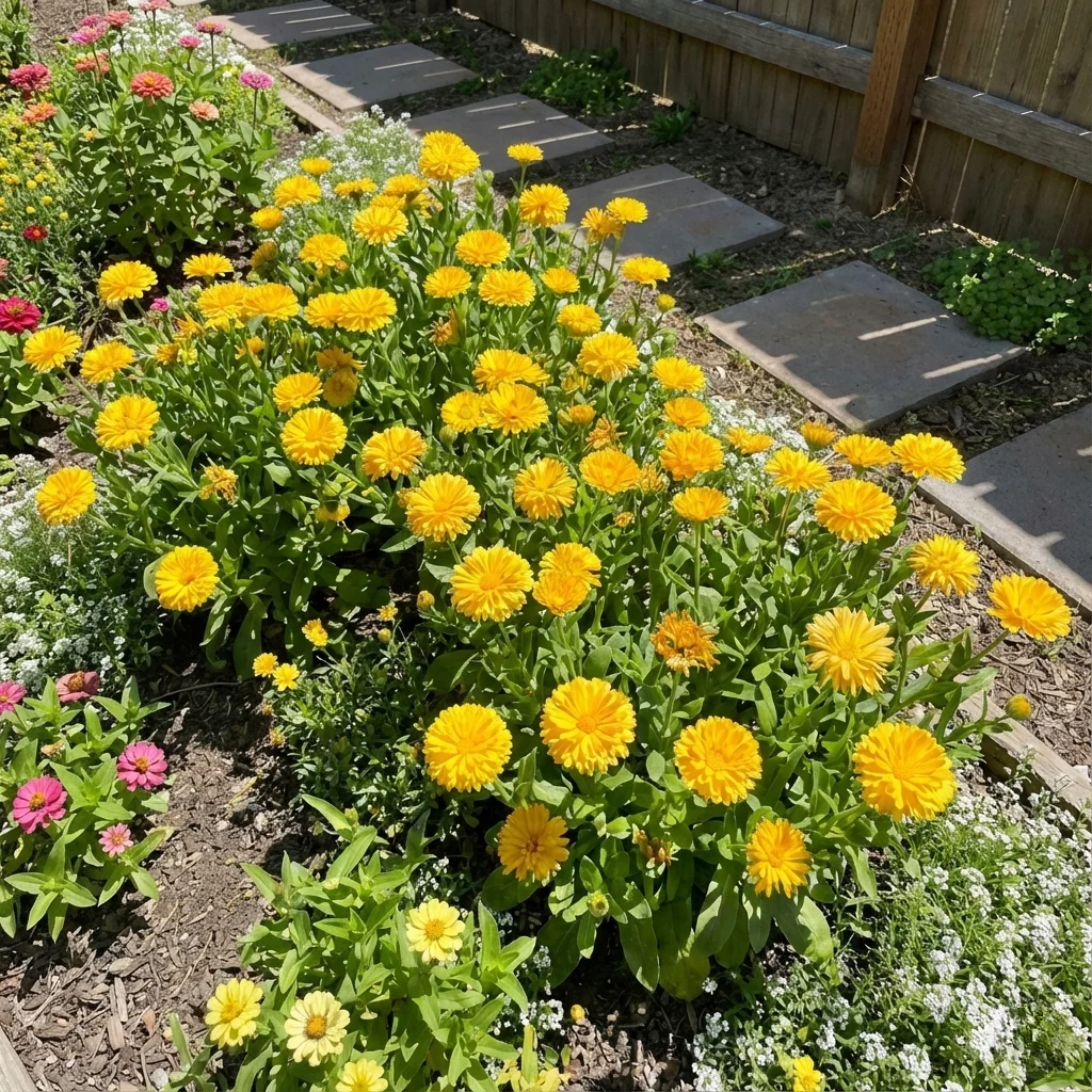 Double Lemon Calendula - Image 4