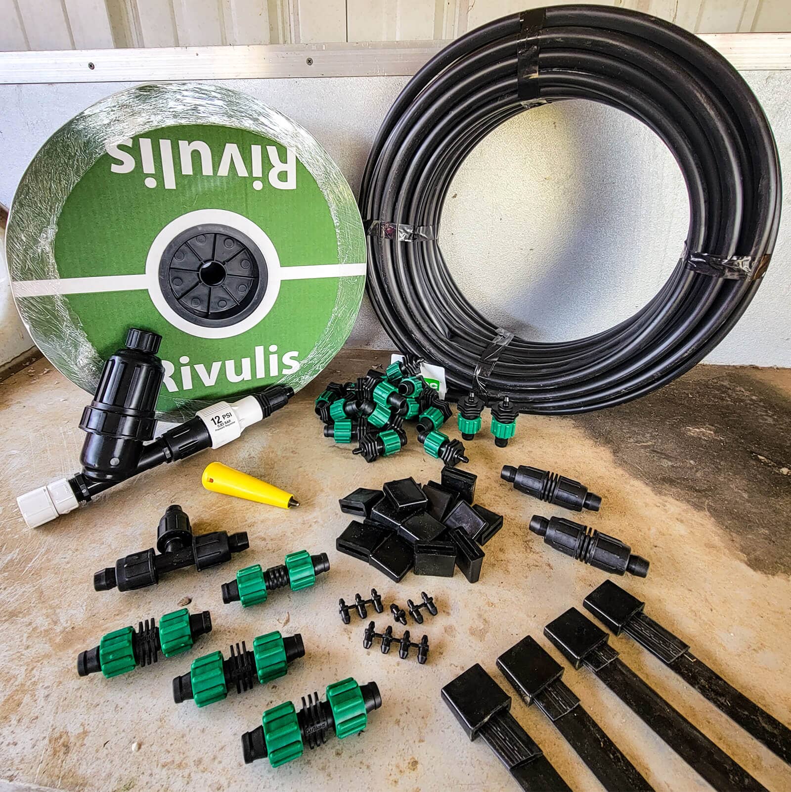 8 mil Drip Tape Irrigation Kit