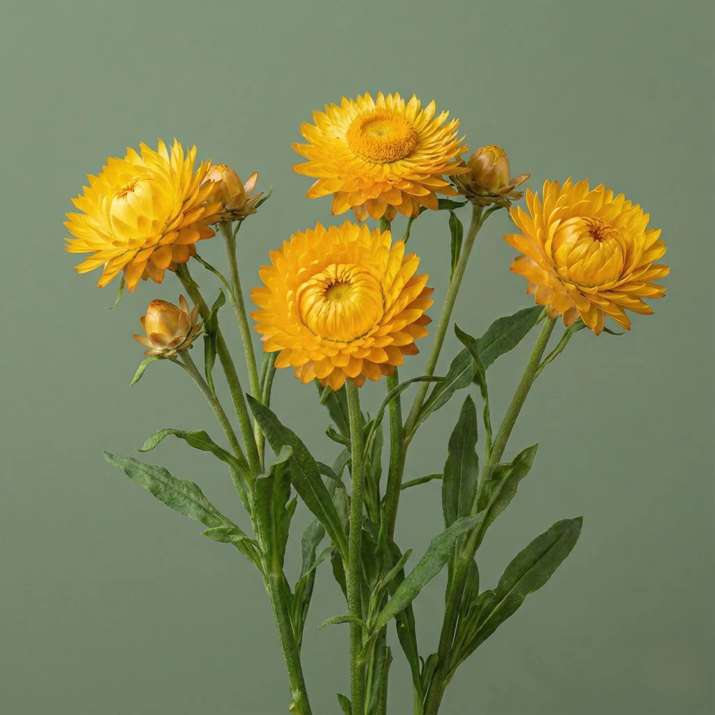 King Size Golden Strawflower
