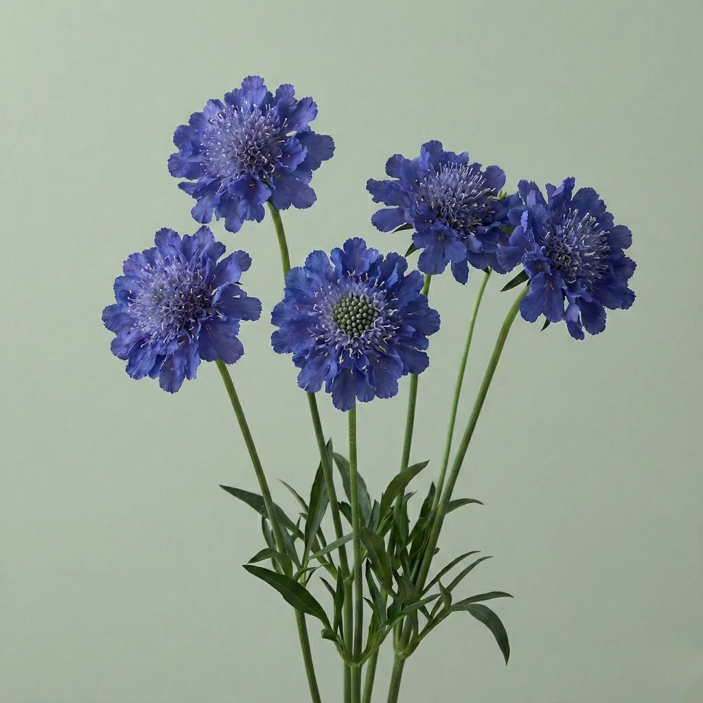 Oxford Blue Scabiosa